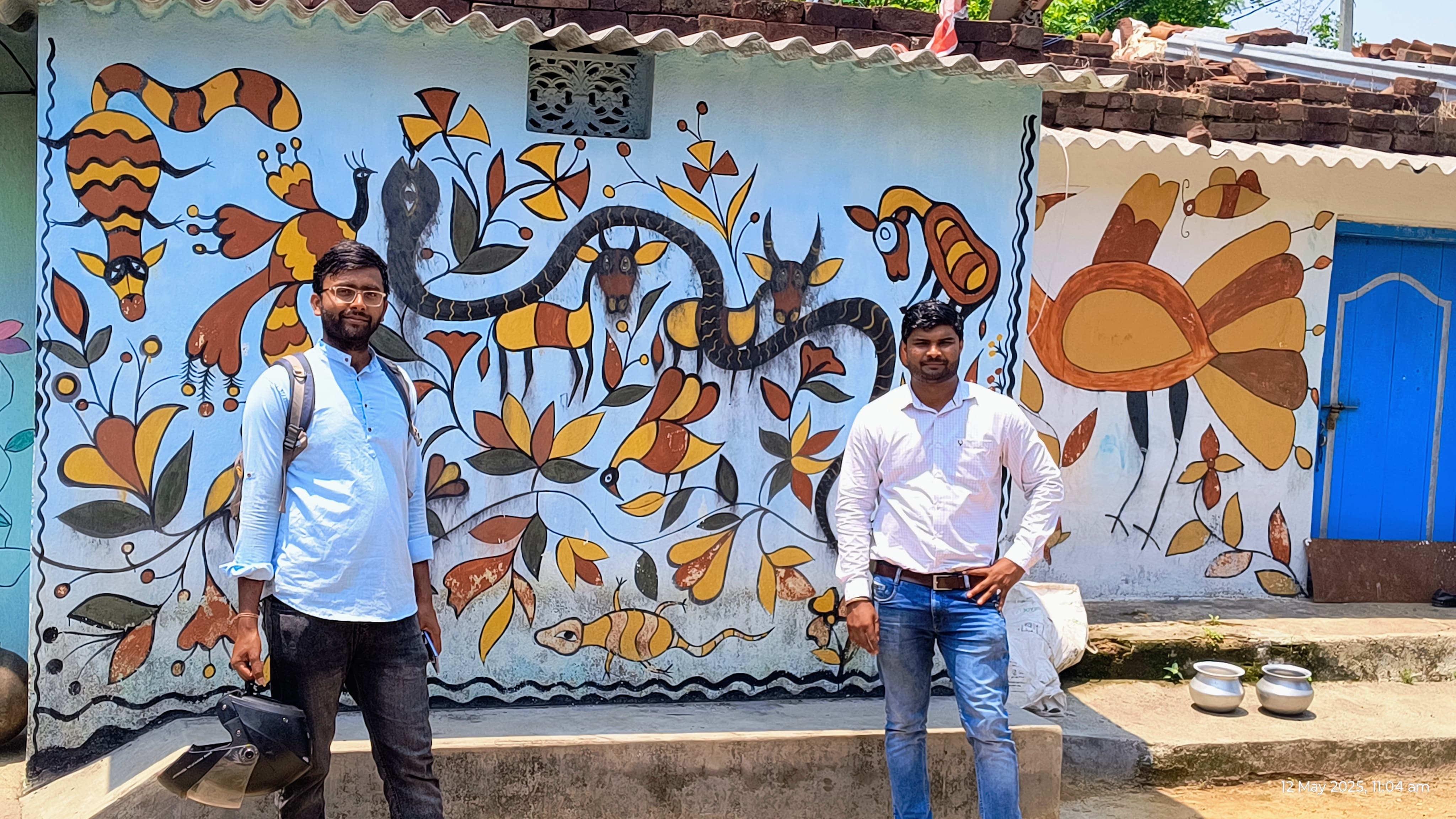 Sohrai Painting Training Session 2